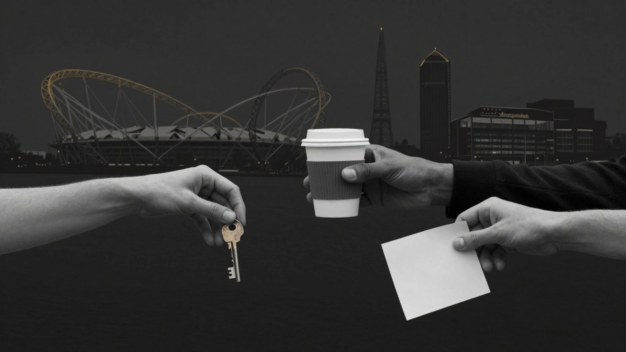 Three hands reach toward each other across a dark space, symbolizing human connection in a lonely city.