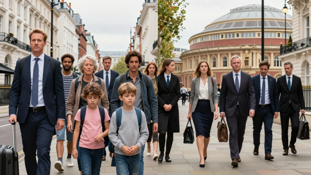 Travelers arriving at Heathrow are transformed by discreet escorts into serene arrivals at iconic London locations.